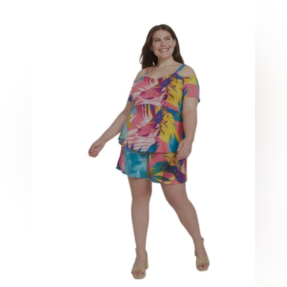 18/20 NWOT  Lane Bryant  Short Set